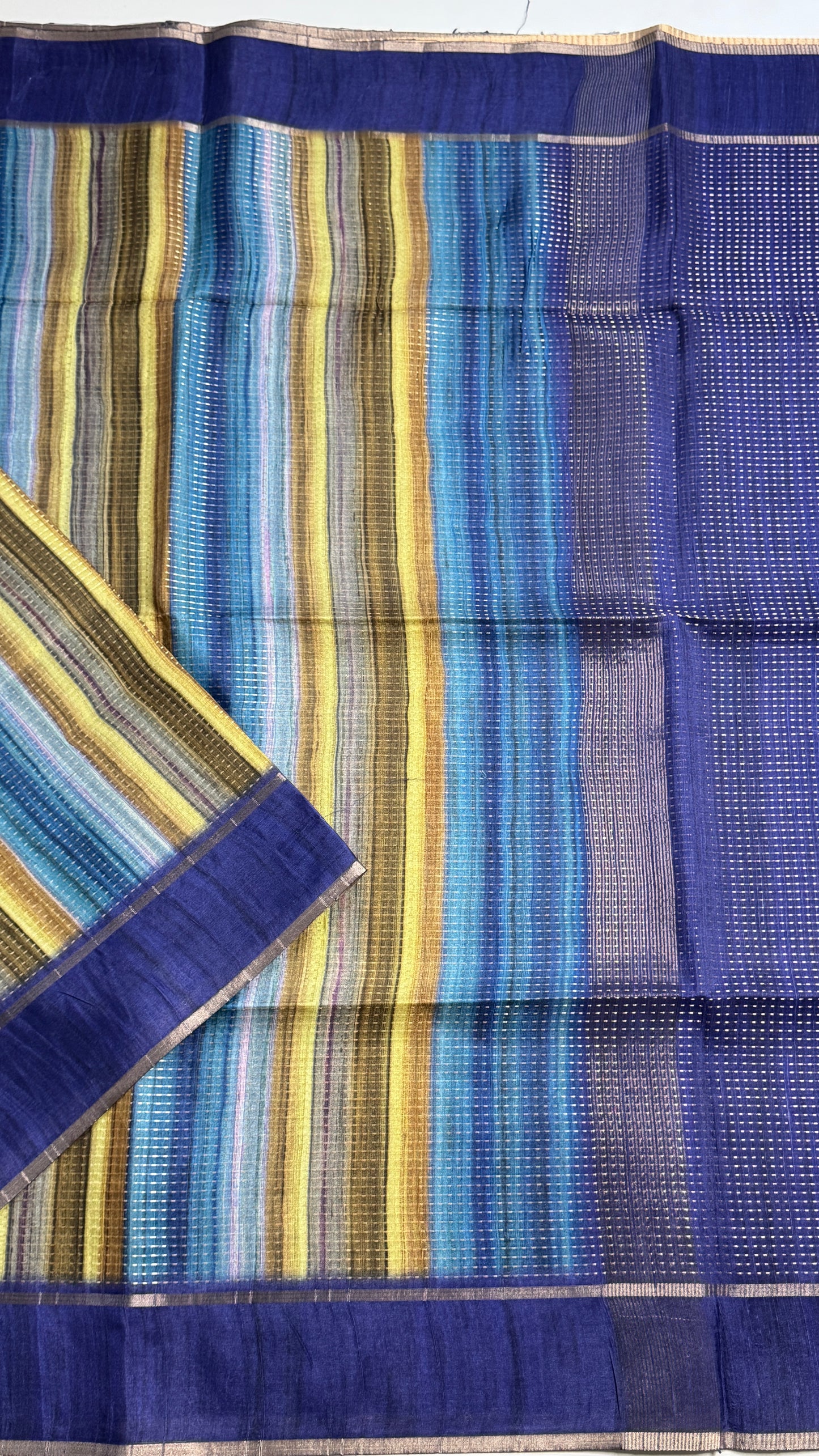 Semi Tussar Rangkat Saree