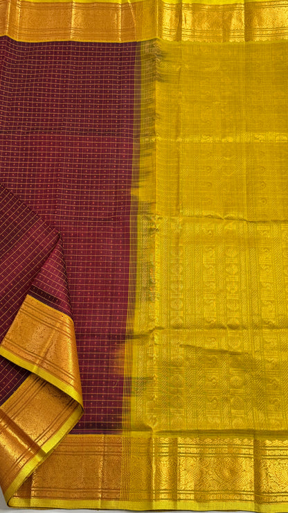 Pure handloom Lakshadeepam Silk cotton saree