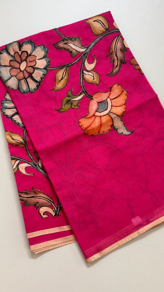 Applique Work Saree