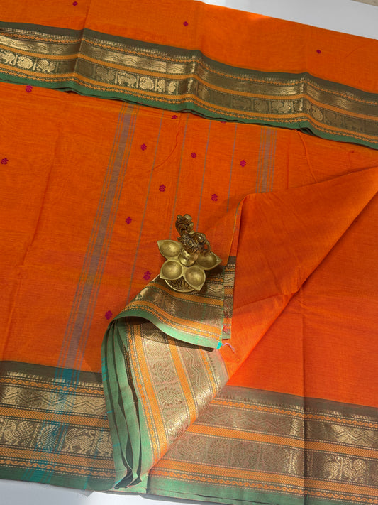 Chettinad Cotton Saree