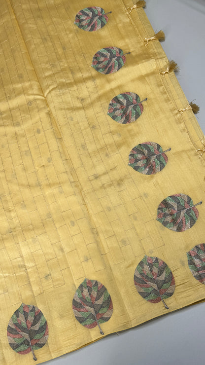 Semi Tussar Saree