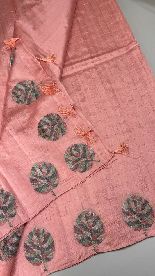Semi Tussar Saree