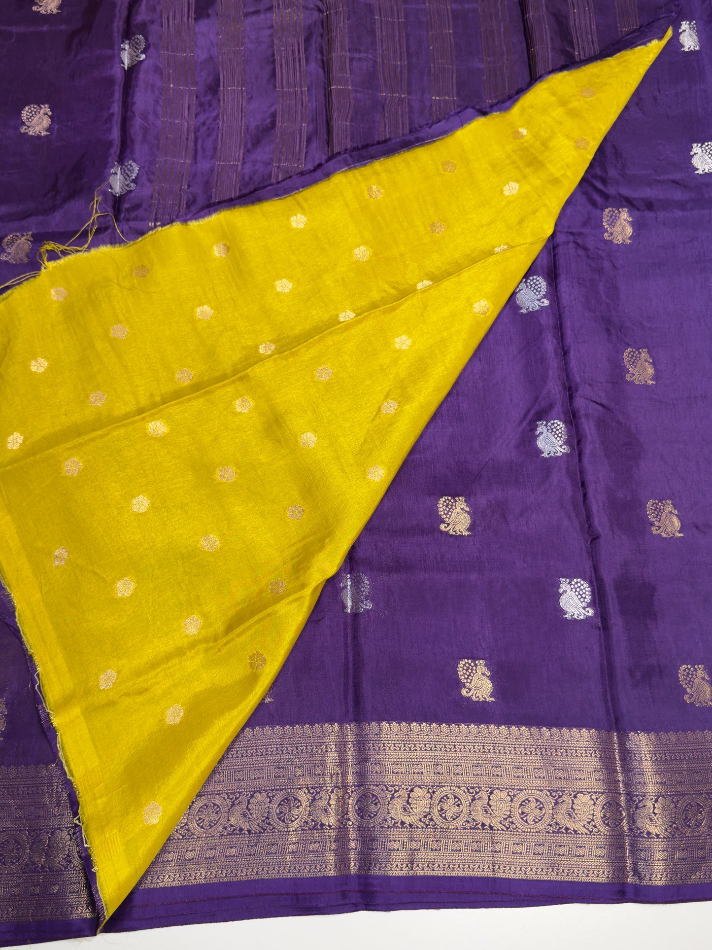 Semi Munga Crepe Saree