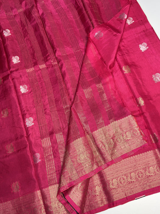 Semi Munga Crepe Saree