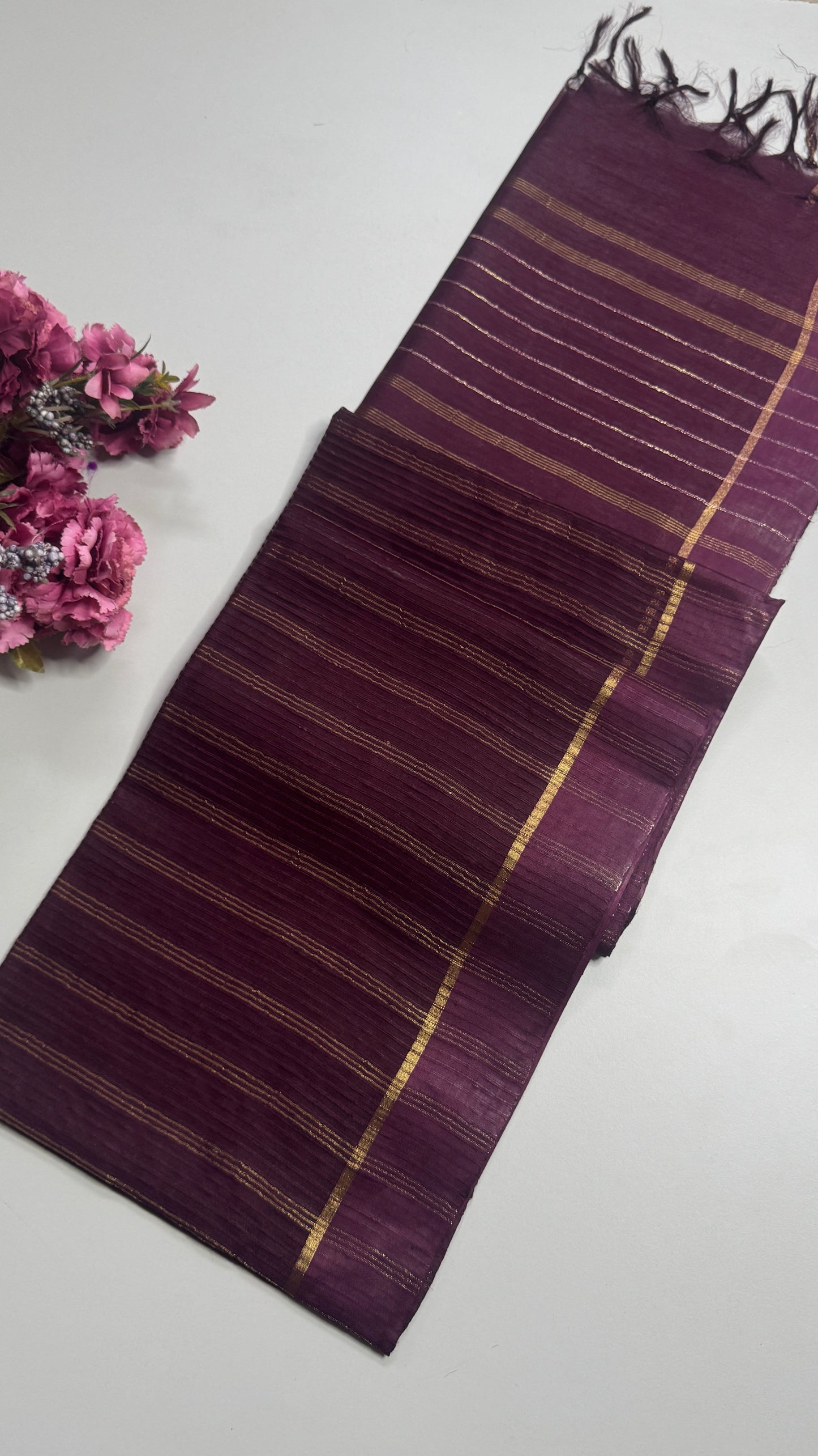 Organza Jute Fusion Saree