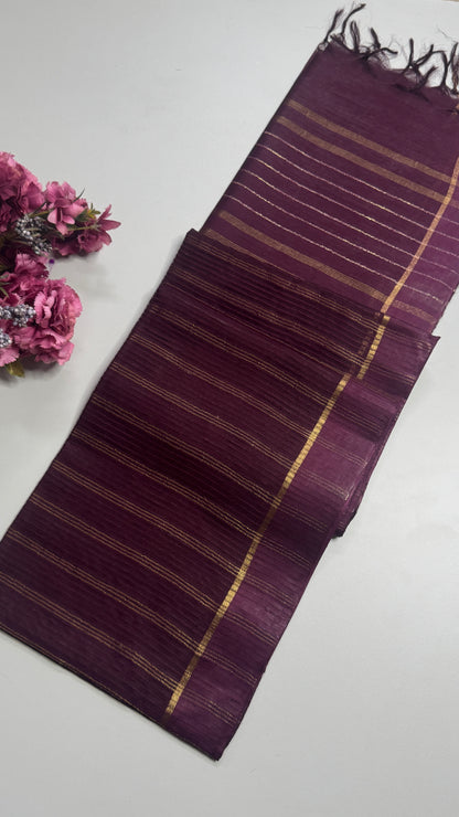 Organza Jute Fusion Saree