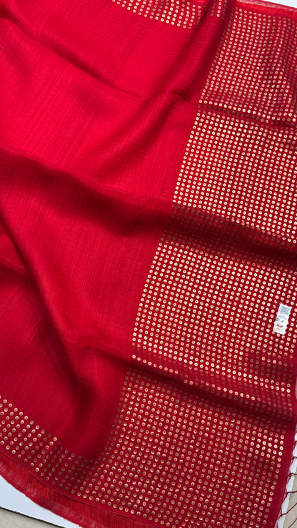 Pure Muslin Silk Saree