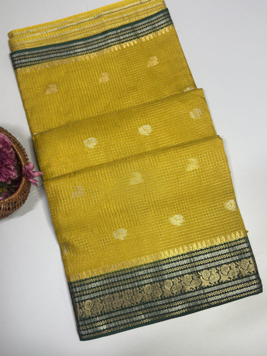 Semi Munga Crepe Saree