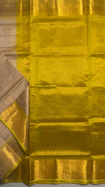 Mayil & Chakram Butta Pure Silk Cotton Saree