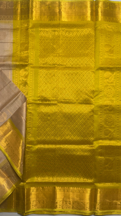 Mayil & Chakram Butta Pure Silk Cotton Saree