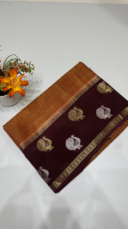 Shimmer Georgette Saree