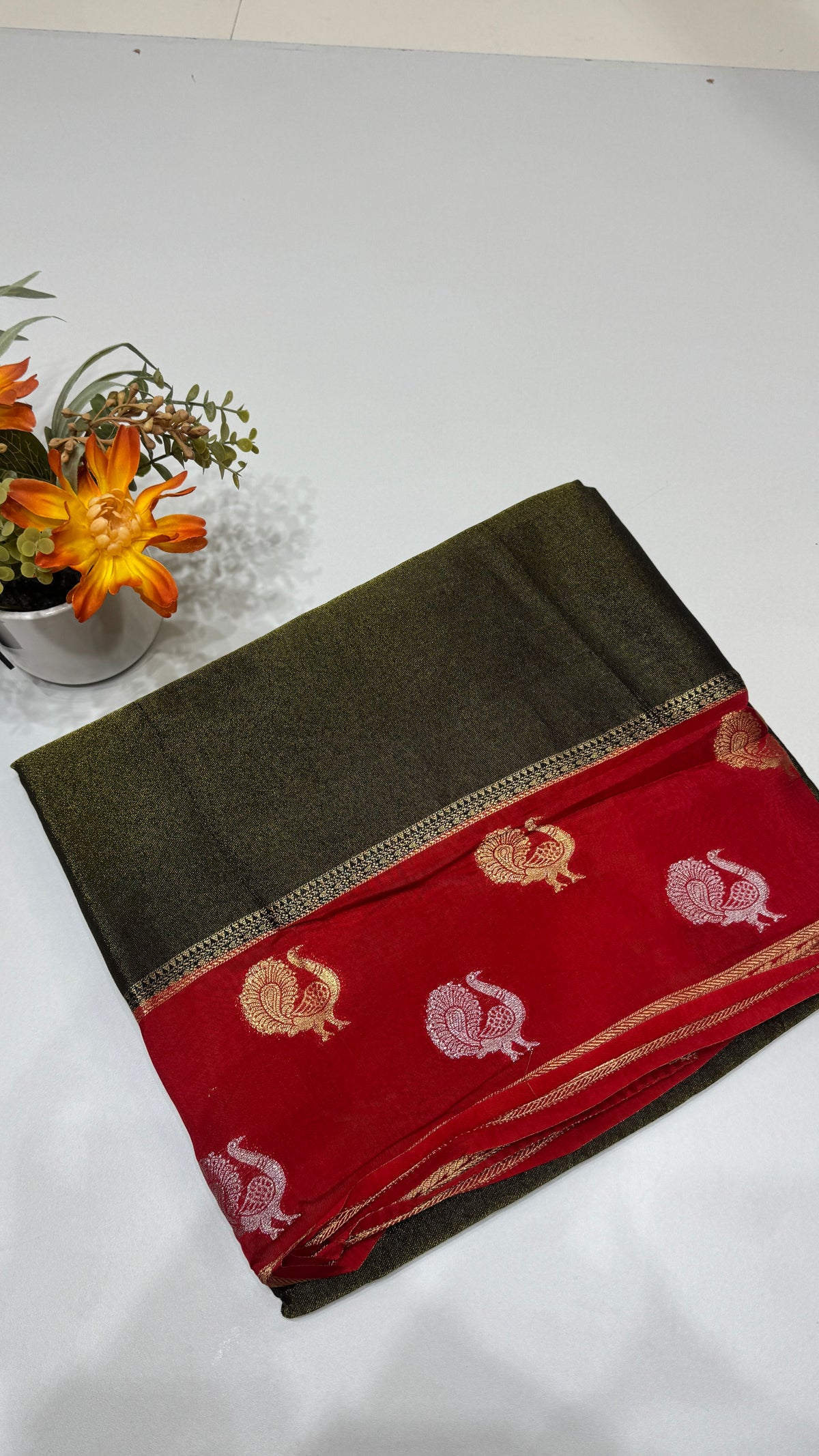 Shimmer Georgette Saree