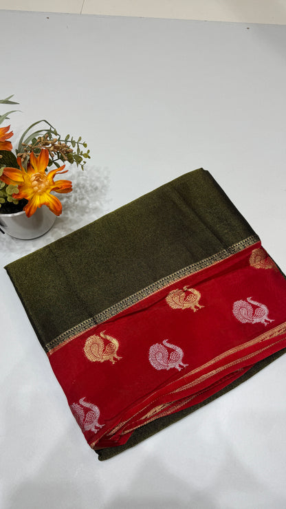 Shimmer Georgette Saree