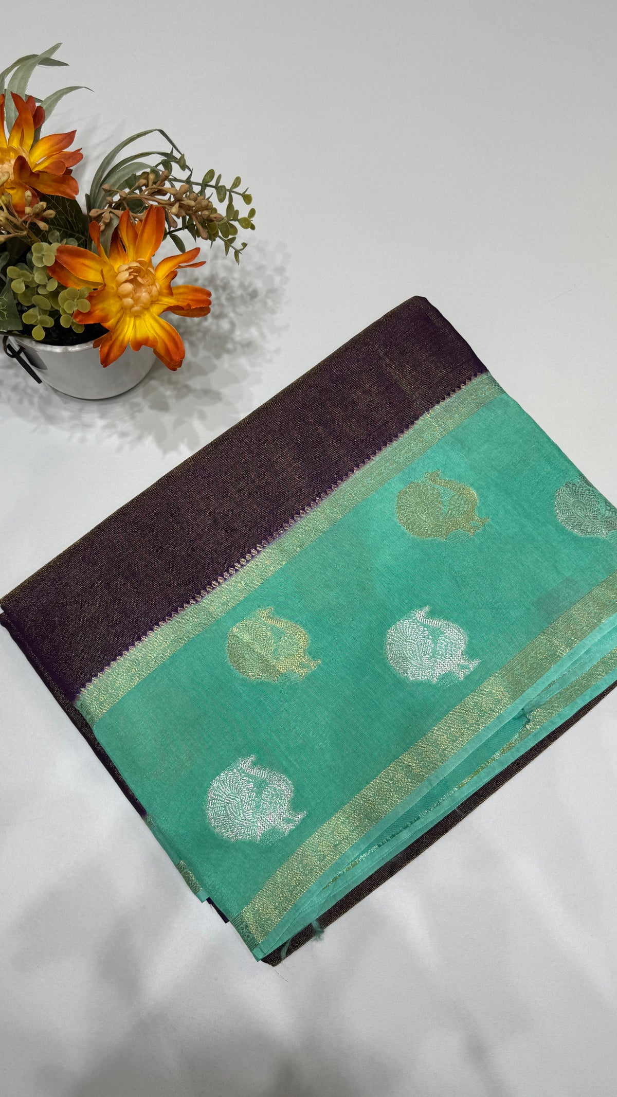 Shimmer Georgette Saree