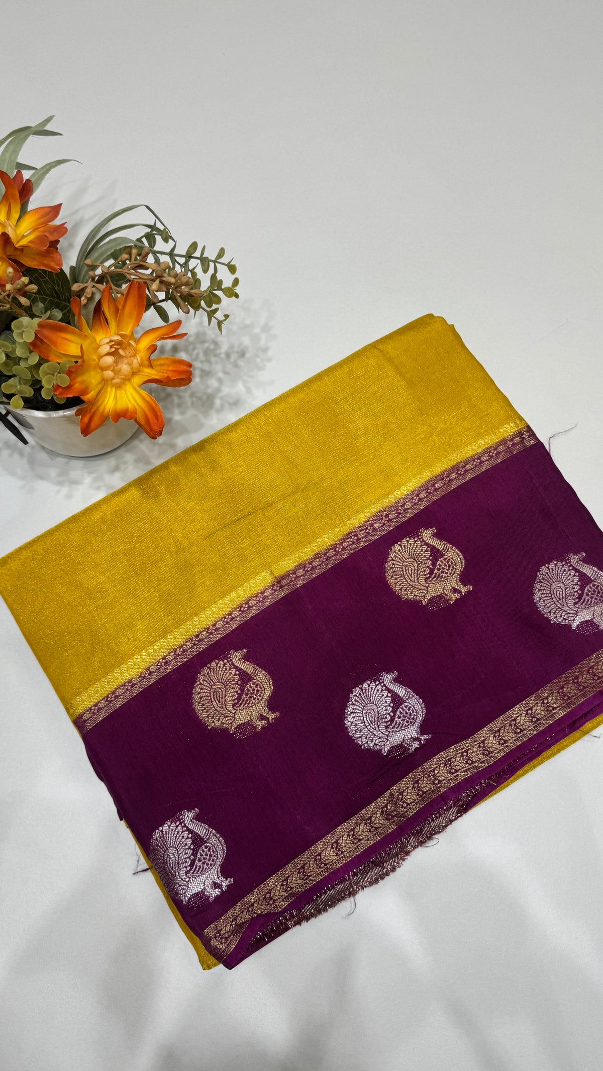 Shimmer Georgette Saree