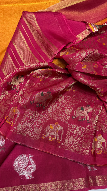 Shimmer Georgette Saree