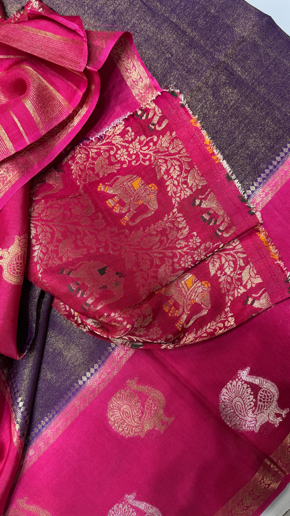 Shimmer Georgette Saree