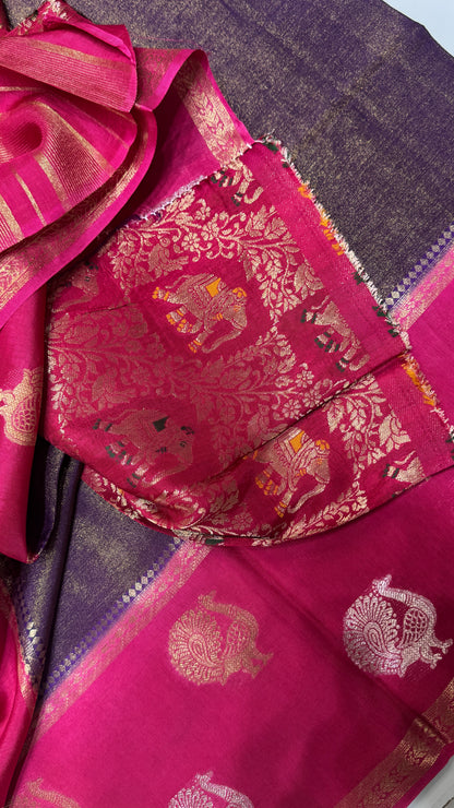 Shimmer Georgette Saree