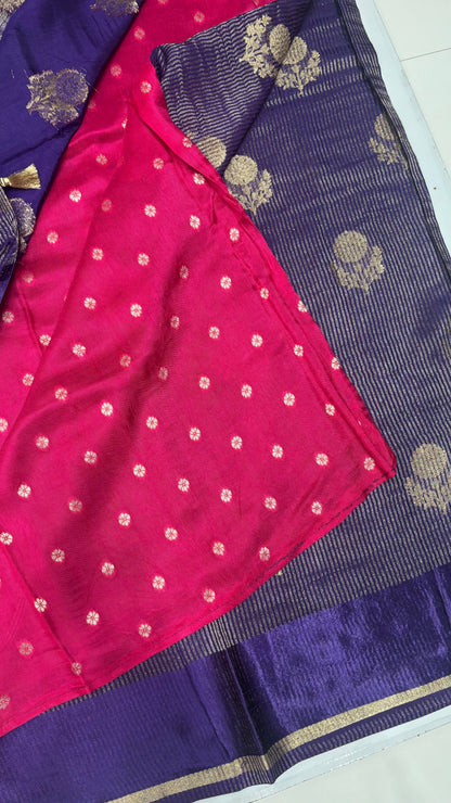 Banaras Crepe Georgette Saree