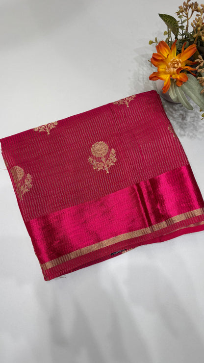 Banaras Crepe Georgette Saree