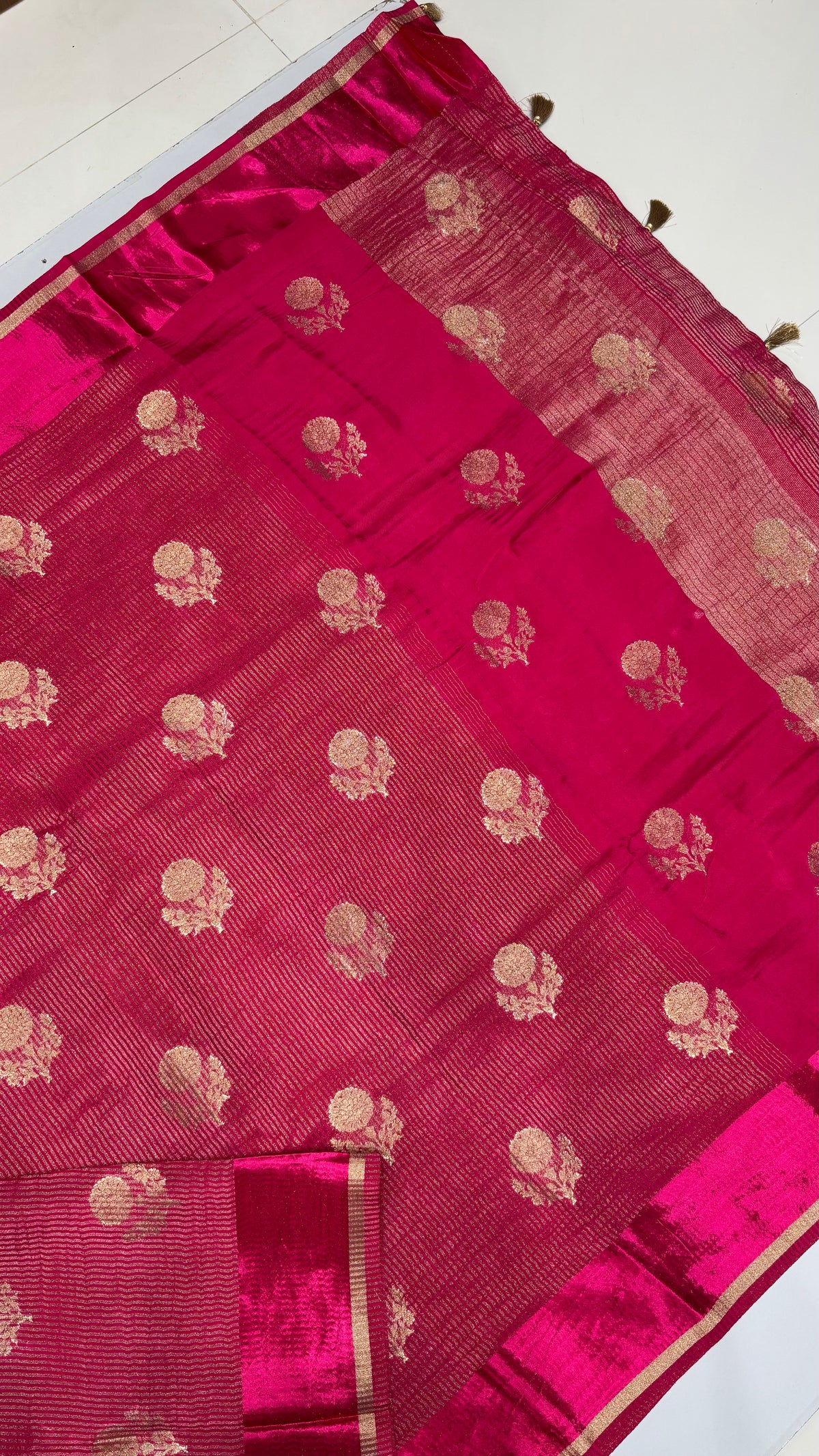 Banaras Crepe Georgette Saree