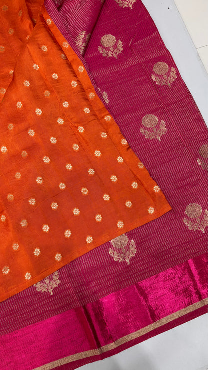 Banaras Crepe Georgette Saree
