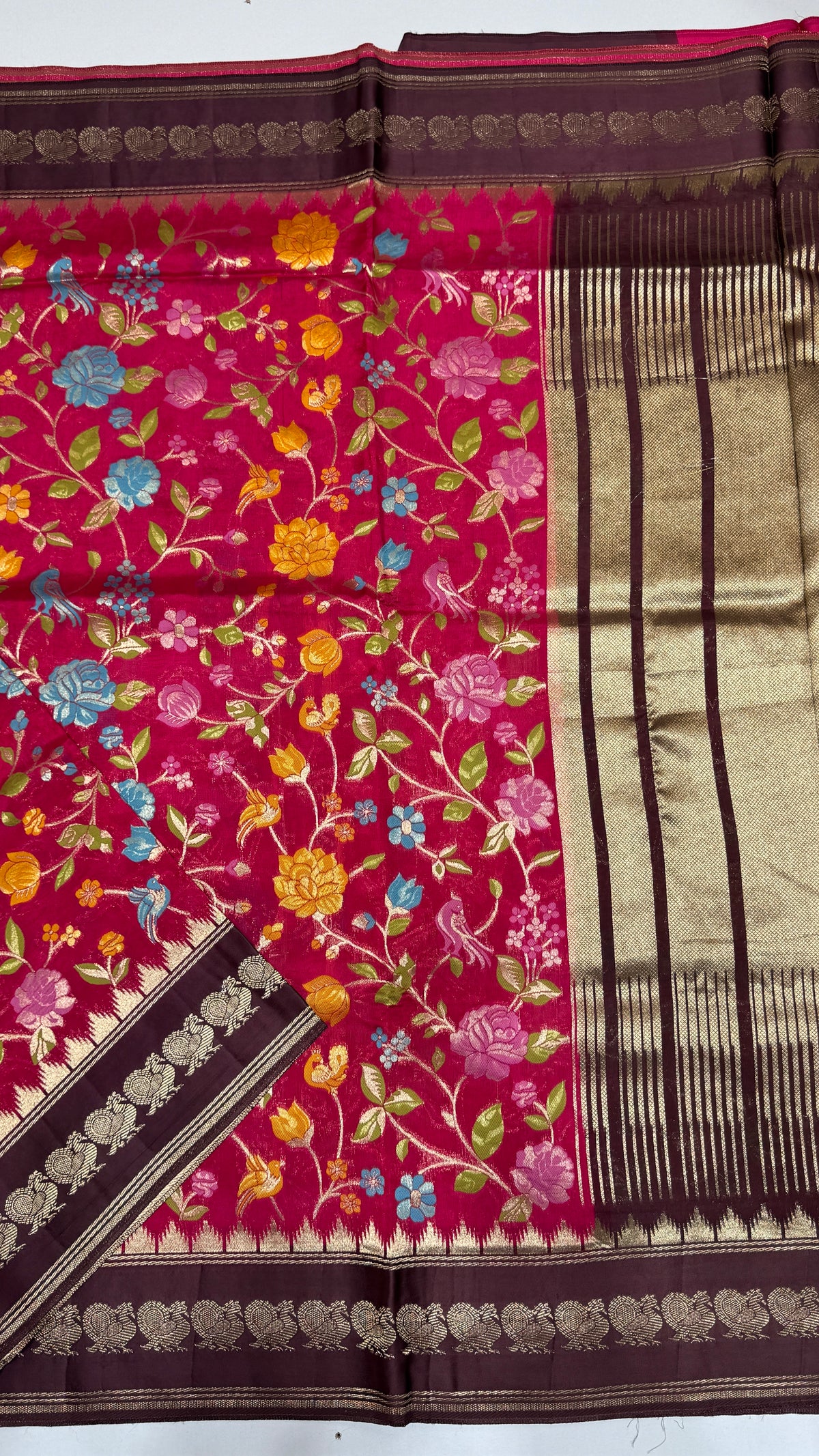Banaras Crepe Georgette Saree