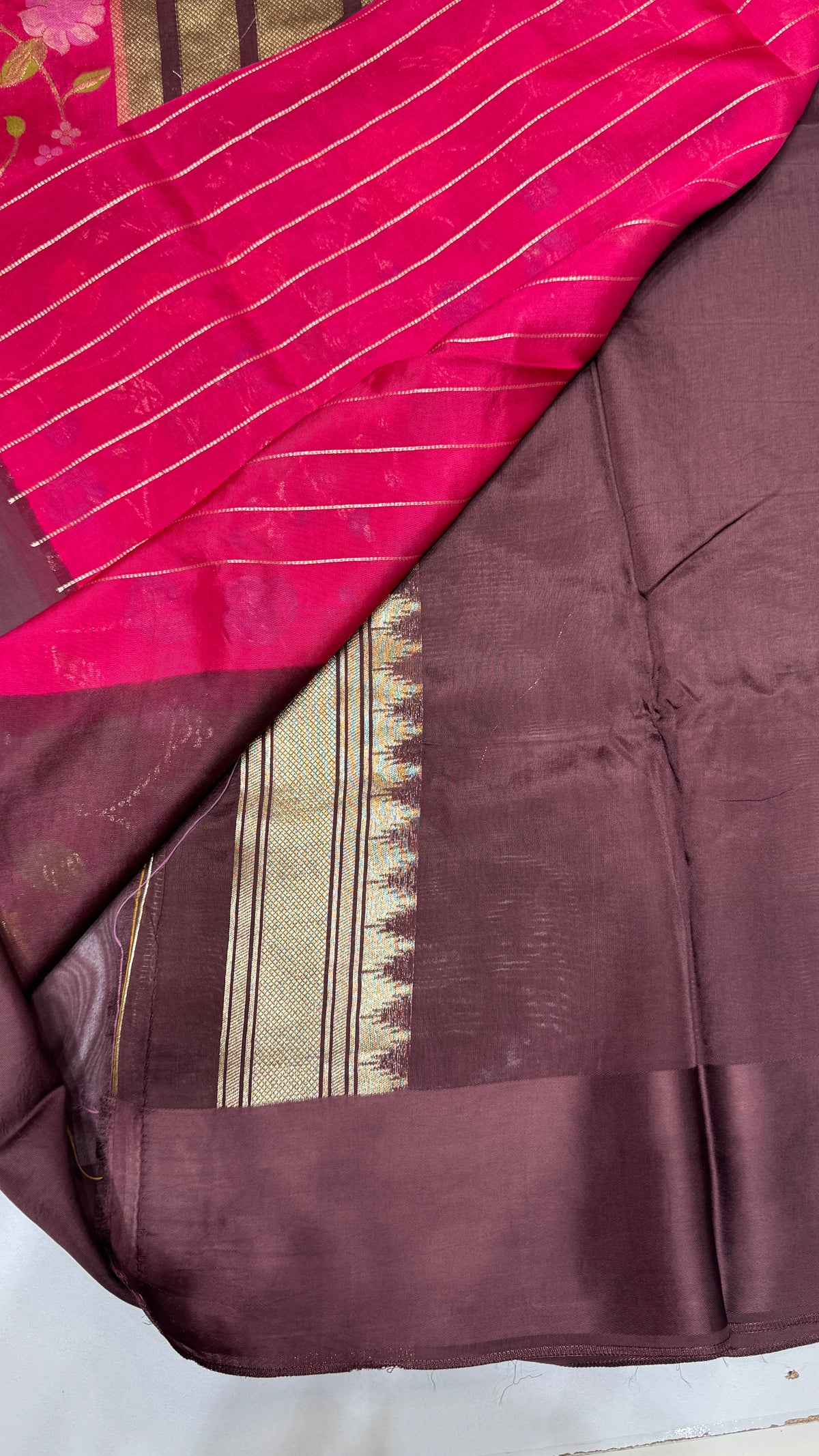 Banaras Crepe Georgette Saree