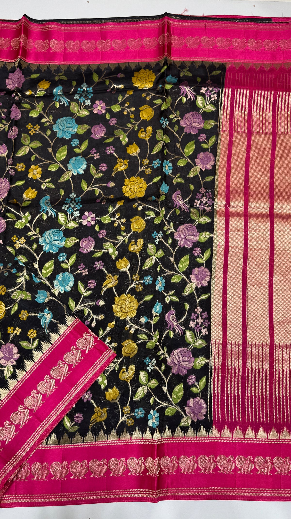 Banaras Crepe Georgette Saree