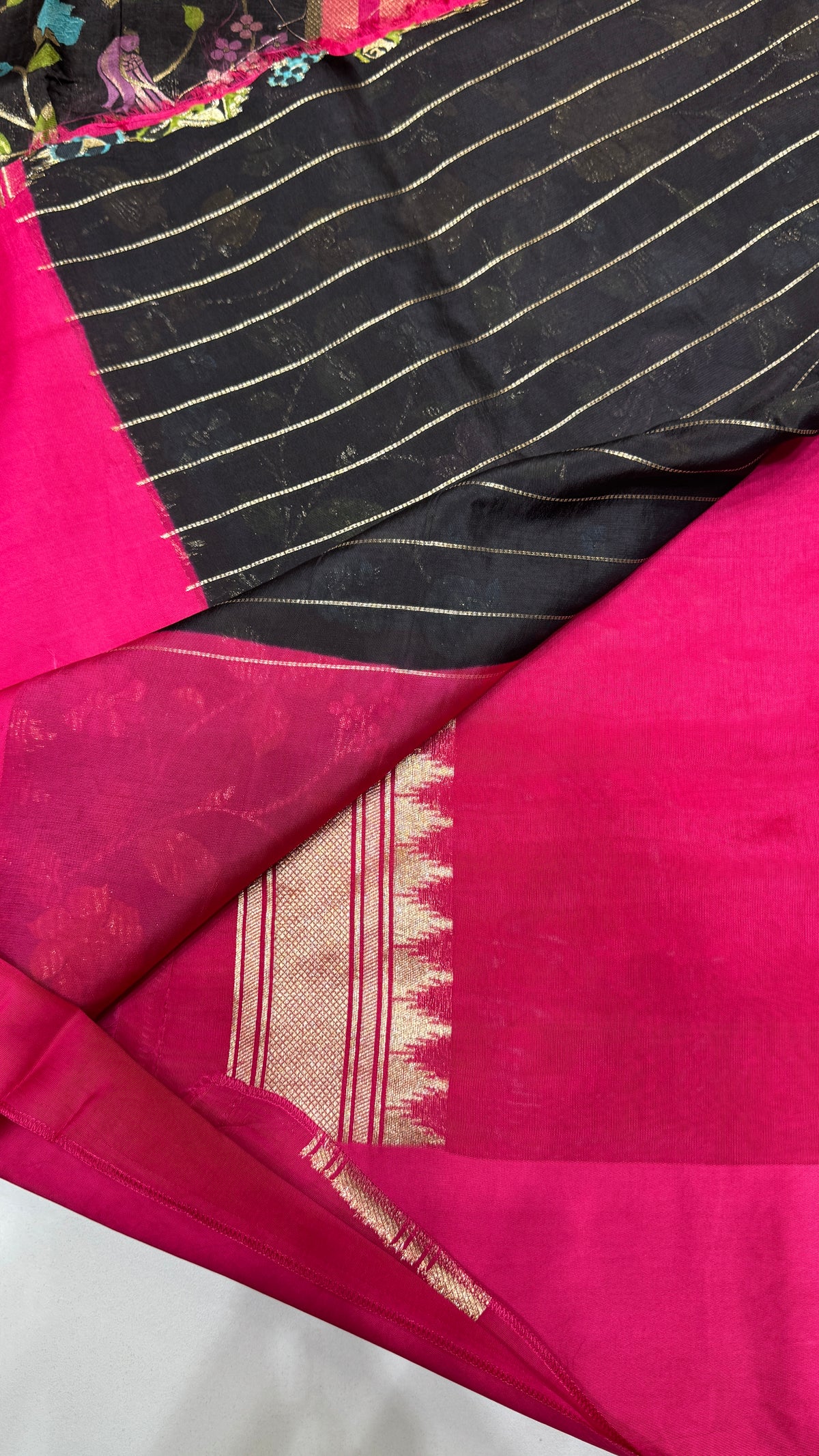 Banaras Crepe Georgette Saree