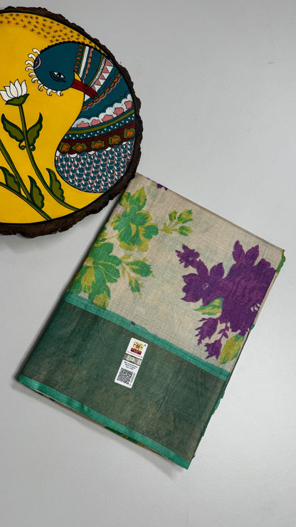 Handloom Pure Tussar Silk Saree