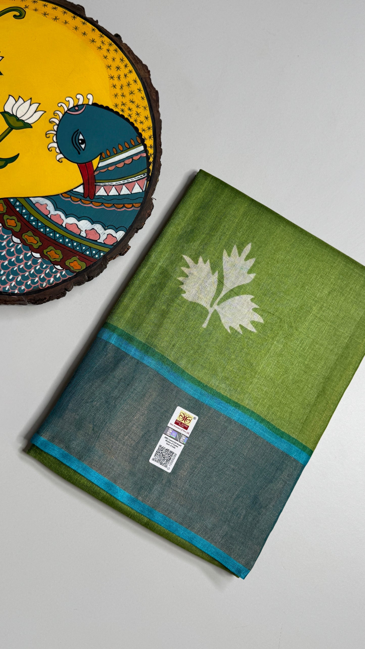 Handloom Pure Tussar Silk Saree