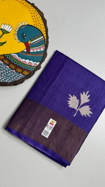 Handloom Pure Tussar Silk Saree