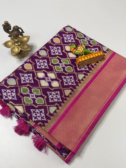 Semi Pochampally Saree