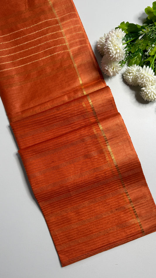 Organza Jute Fusion Saree