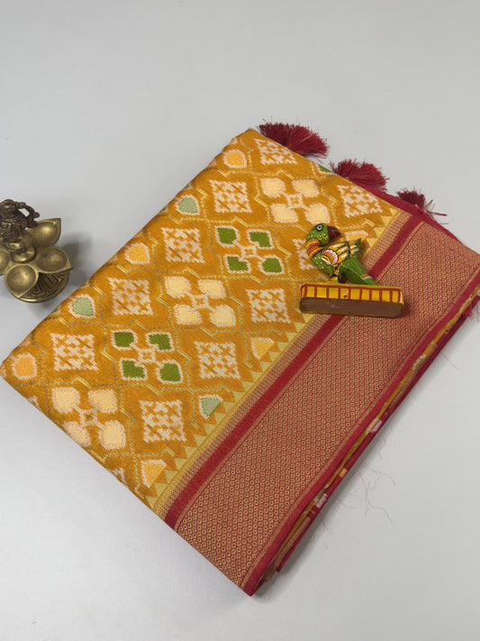 Semi Pochampally Saree