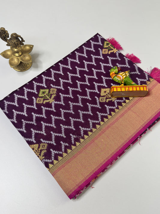 Semi Pochampally Saree