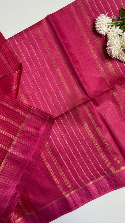 Organza Jute Fusion Saree