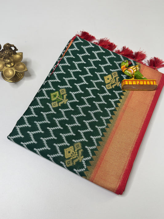 Semi Pochampally Saree
