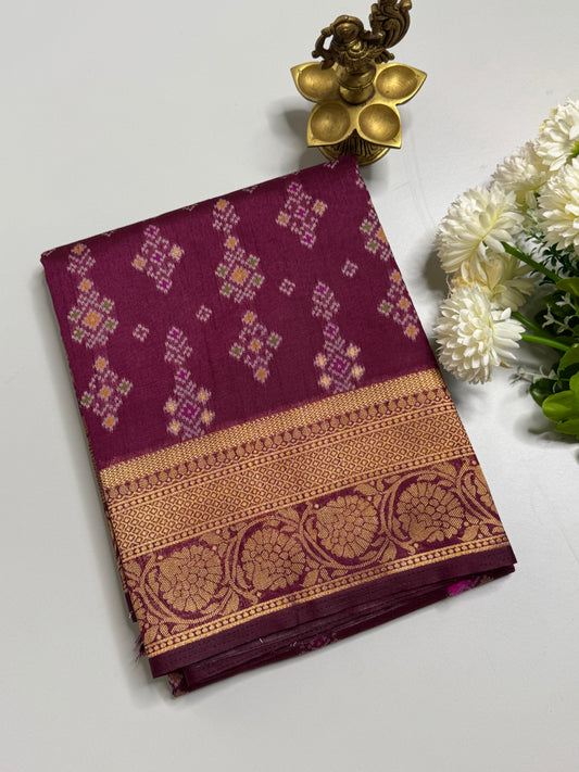 Semi Tussar Saree