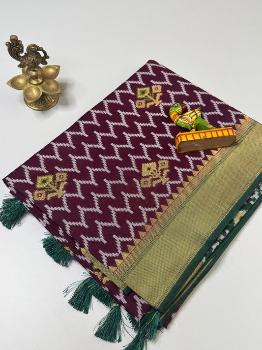 Semi Pochampally Saree