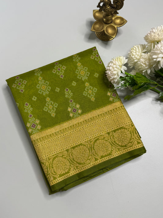 Semi Tussar Saree