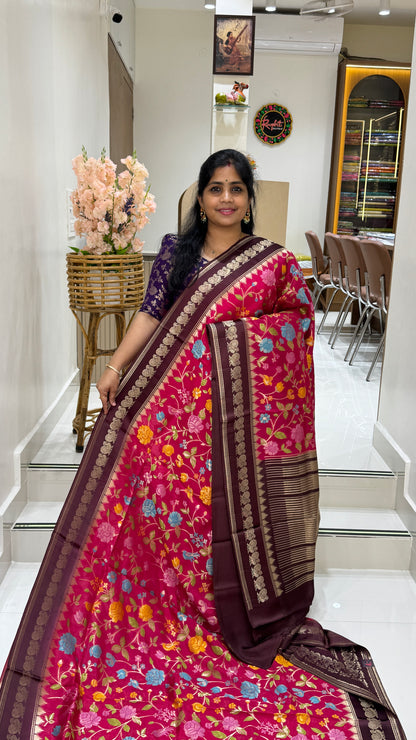 Banaras Crepe Georgette Saree
