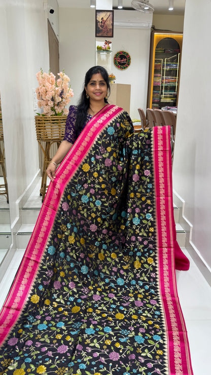 Banaras Crepe Georgette Saree
