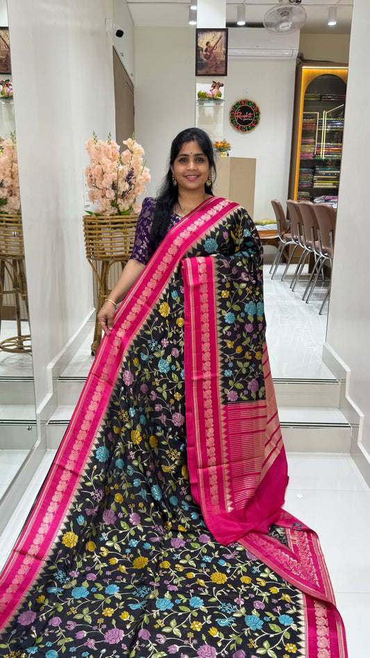 Banaras Crepe Georgette Saree