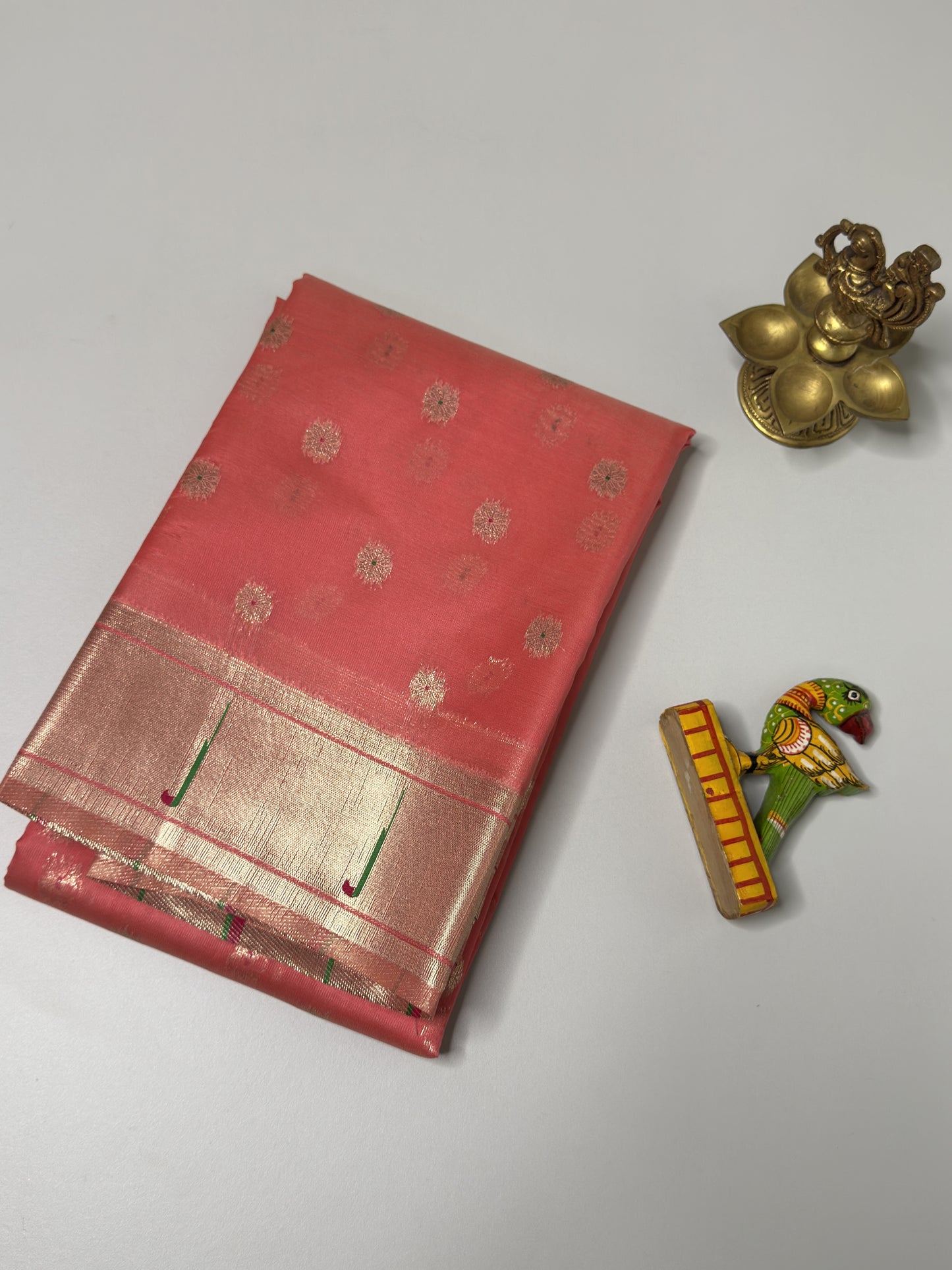 Semi Paithani Silk Saree