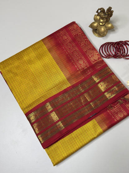Korvai Silk Cotton Saree