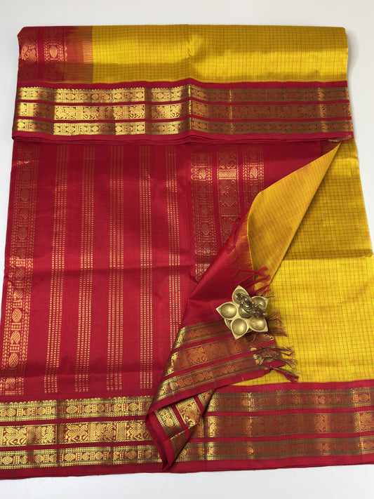 Korvai Silk Cotton Saree