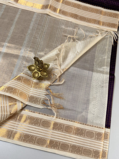 Korvai Silk Cotton Saree
