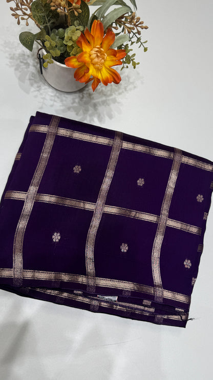Semi Munga Crepe Saree